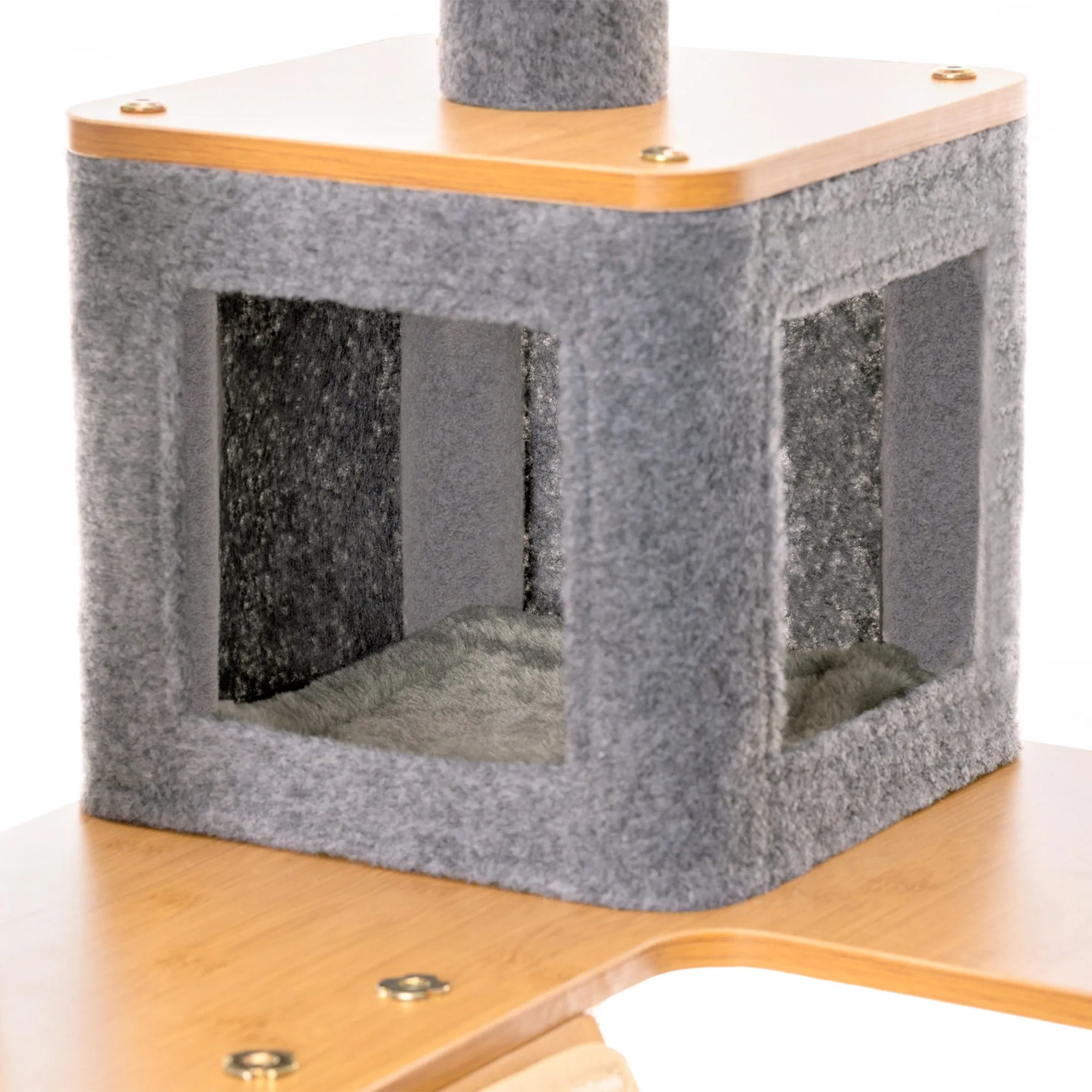 Ascentials by FurHaven Royal Suite Cat Tower (68”), Multi-Level Indoor Cat Tree