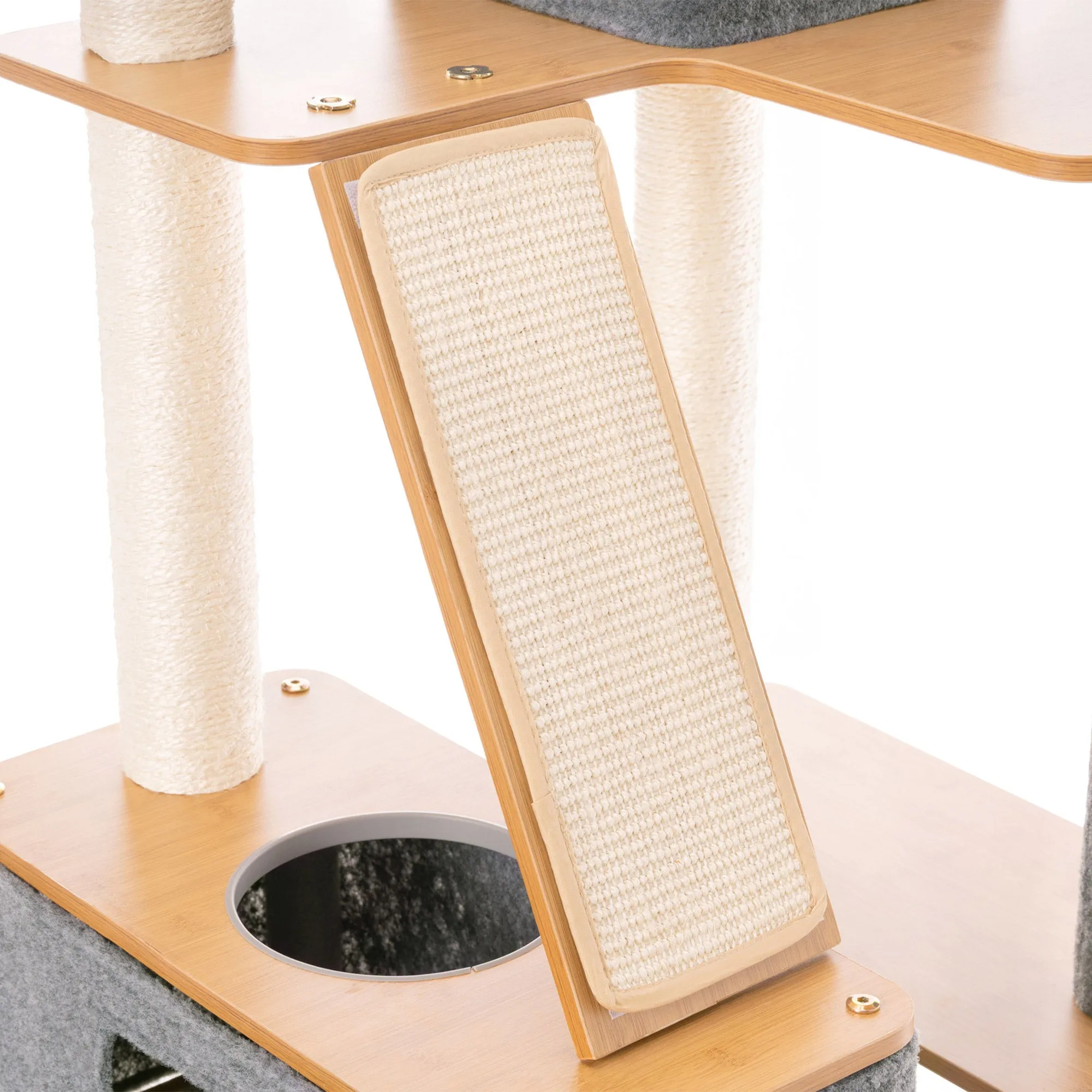 Ascentials by FurHaven Royal Suite Cat Tower (68”), Multi-Level Indoor Cat Tree