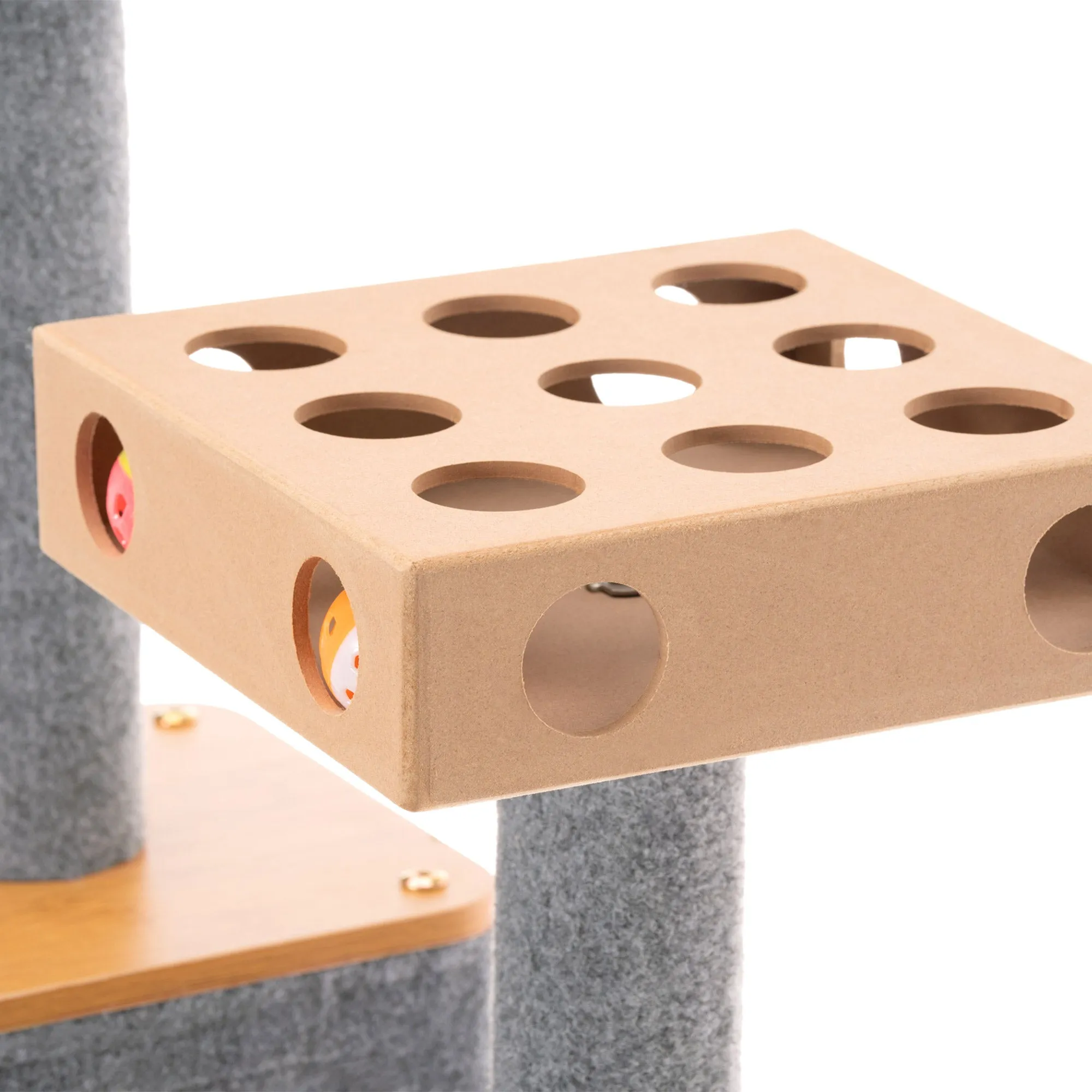 Ascentials by FurHaven Royal Suite Cat Tower (68”), Multi-Level Indoor Cat Tree