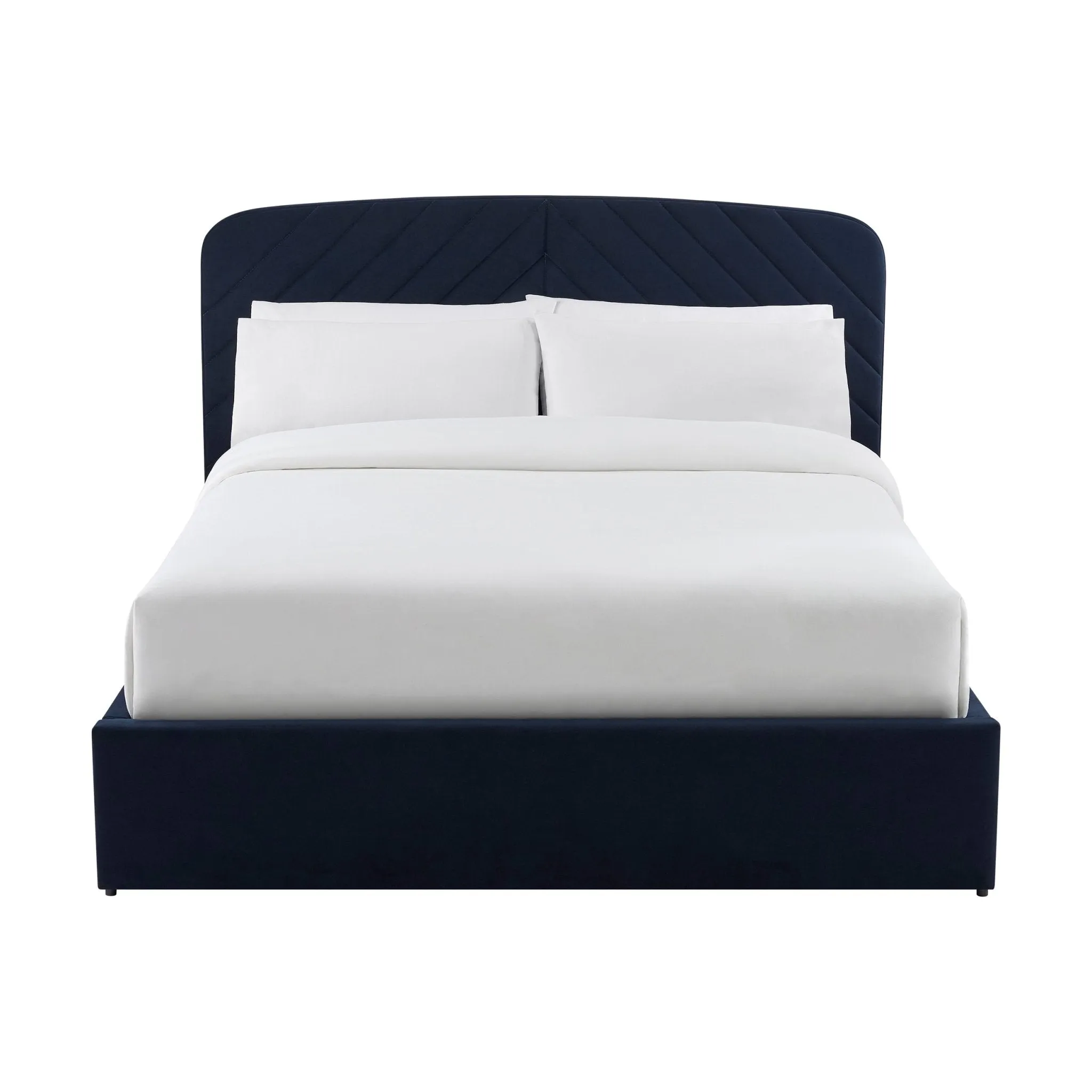 Charleston Ottoman Storage Bed -  Navy