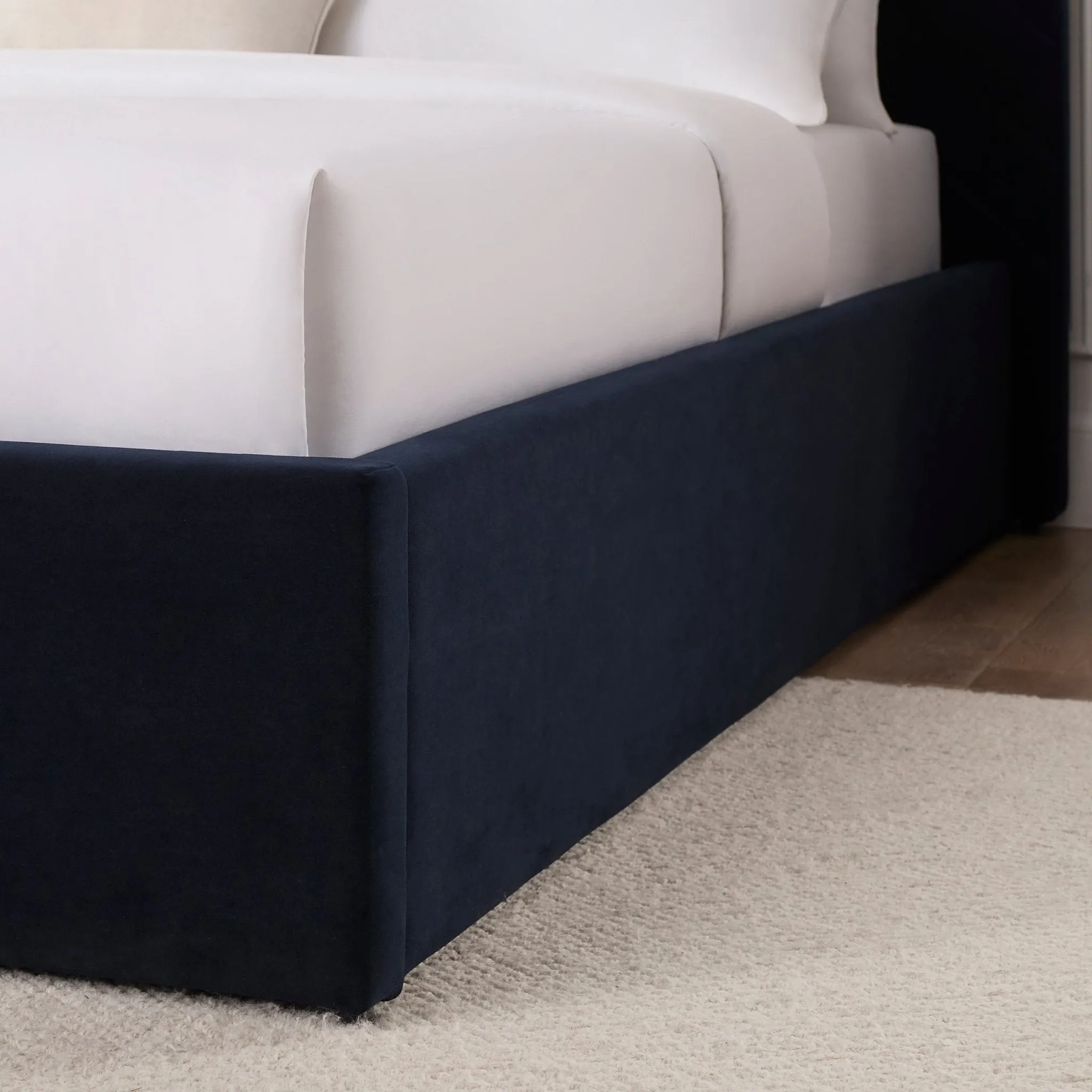 Charleston Ottoman Storage Bed -  Navy