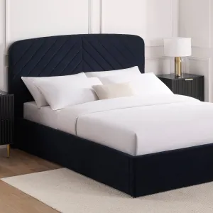 Charleston Ottoman Storage Bed -  Navy