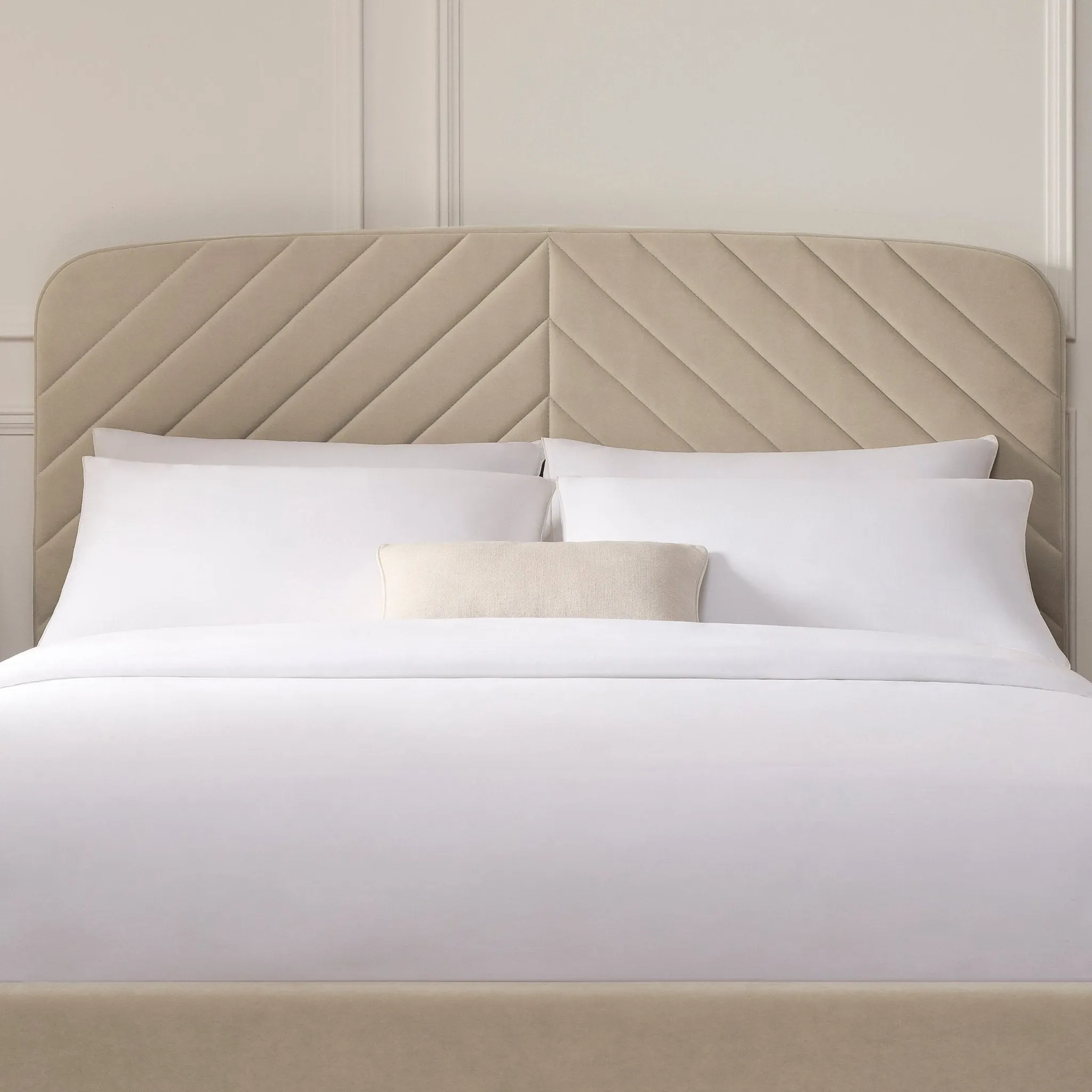 Charleston Ottoman Storage Bed -  Stone