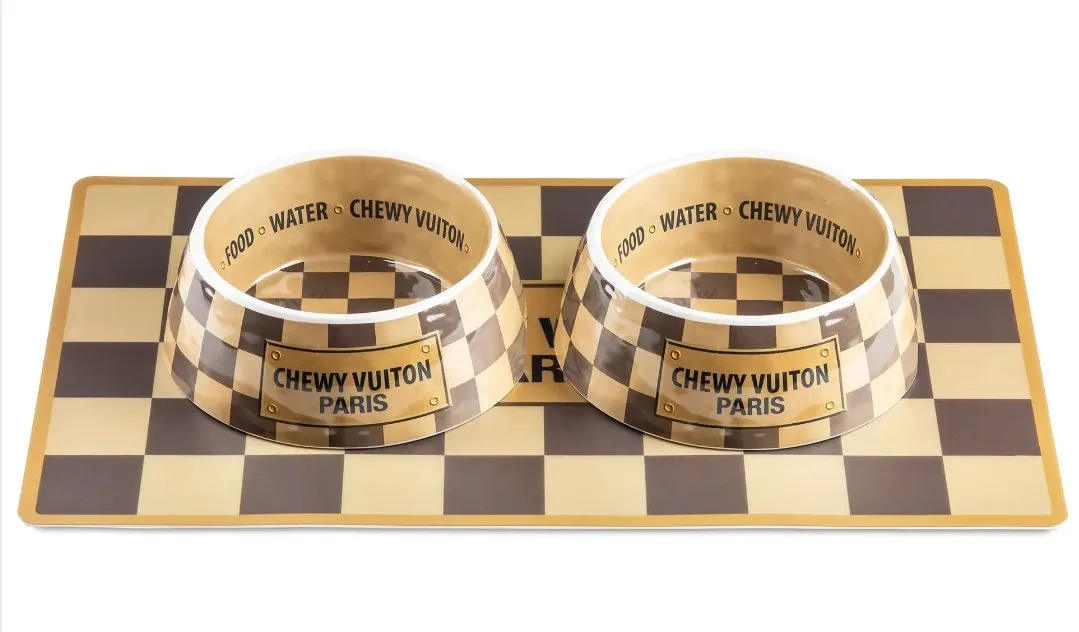 Checker Chewy Vuiton Placemat