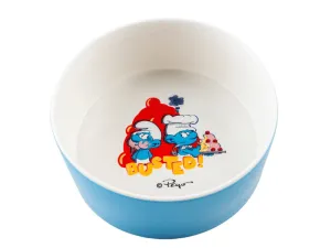 Chef Smurf feeding bowl 1000ml - 16,5x16,5x7cm white/blue