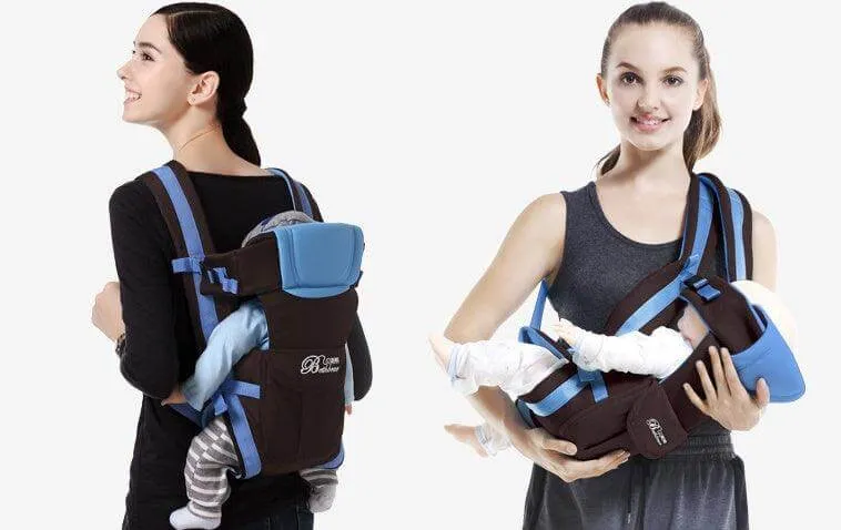 Comfortable Double Shoulder Baby Carriers for Effortless Travel with Baby