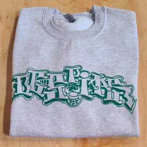 Despite Skateboards "Brody 2" Crewneck Athletic Grey/Green