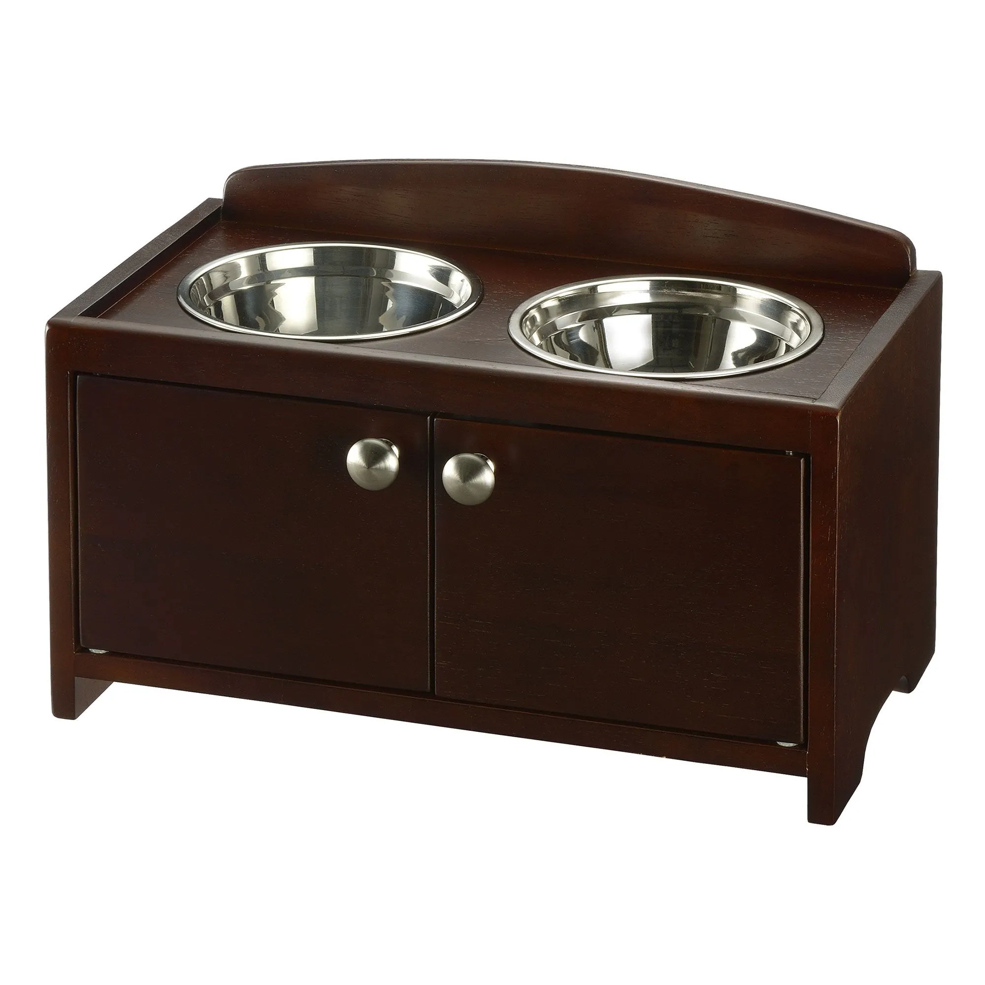 Elegant Wooden Pet Feeder - Richell