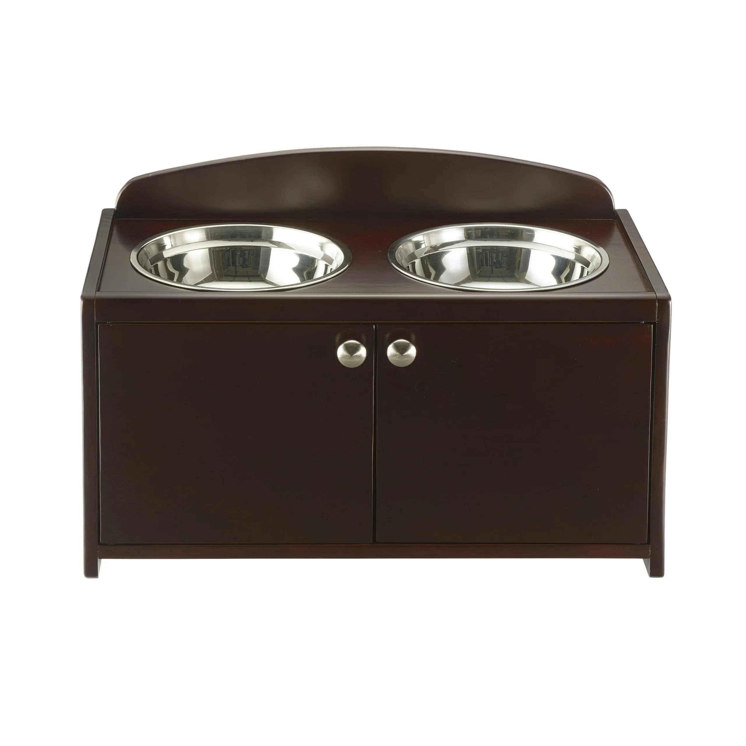 Elegant Wooden Pet Feeder - Richell
