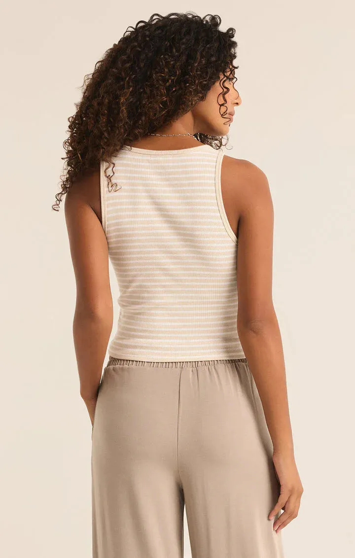 Essy Stripe Rib Tank