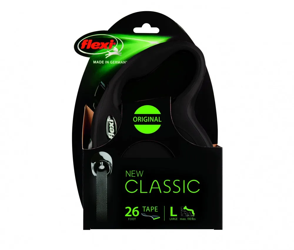 Flexi New Classic LG 26 ft Tape Retractable Leash
