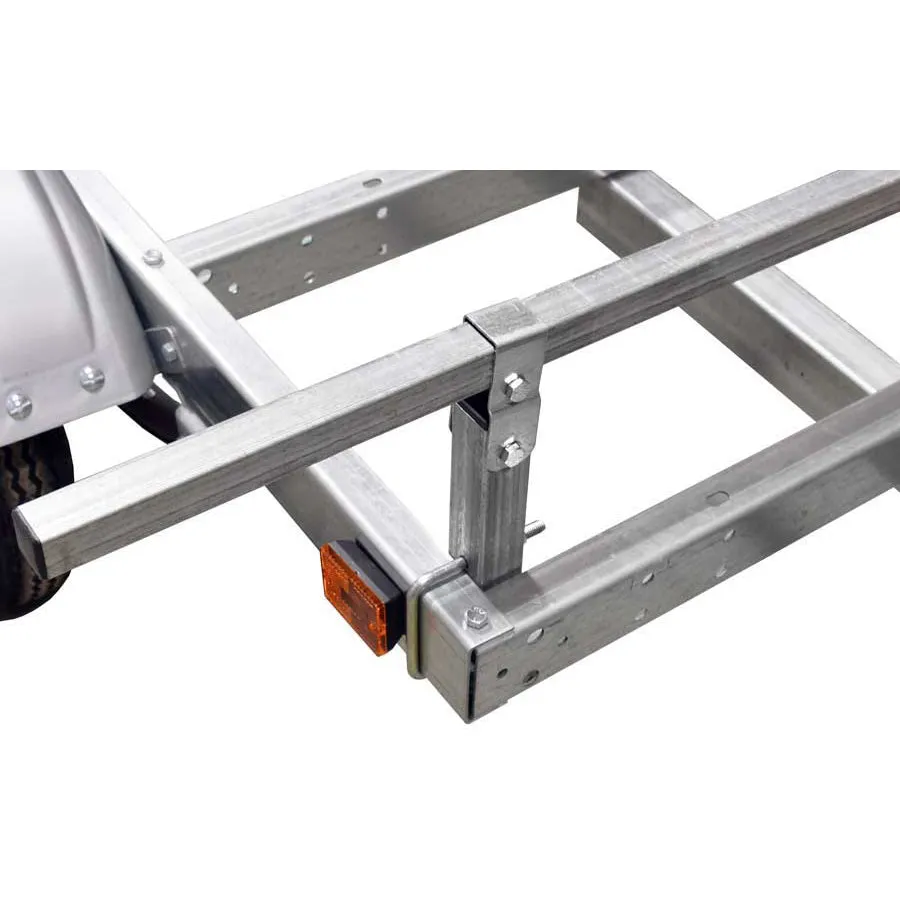 Malone EcoLight 2-Boat V-Rack Kayak Trailer Package - MPG586XV