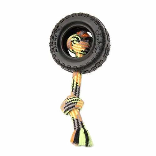 Mammoth TireBiter II w/ Rope Dog Toy