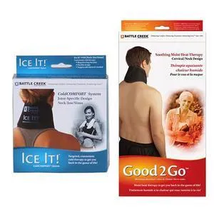 Neck Pain Kit with Moist Heat and Cold Therapy