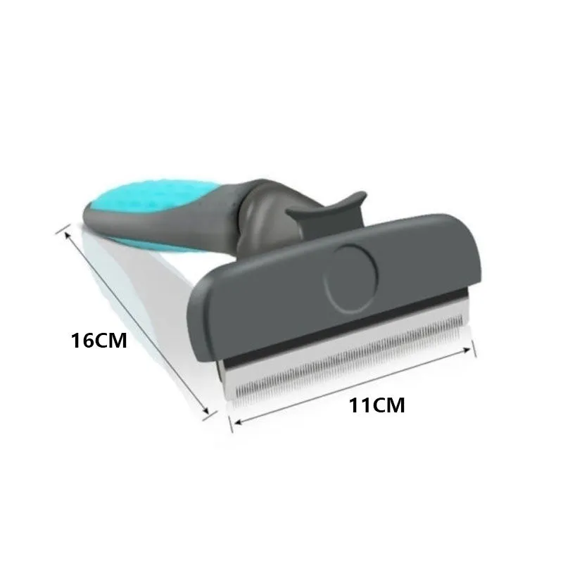 One-Click Pet Deshedding Grooming Brush-L