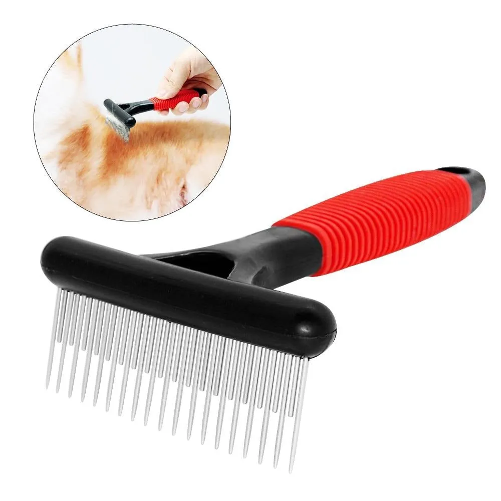 Pet Hair Grooming Brush Nail Clipper Tool Kit