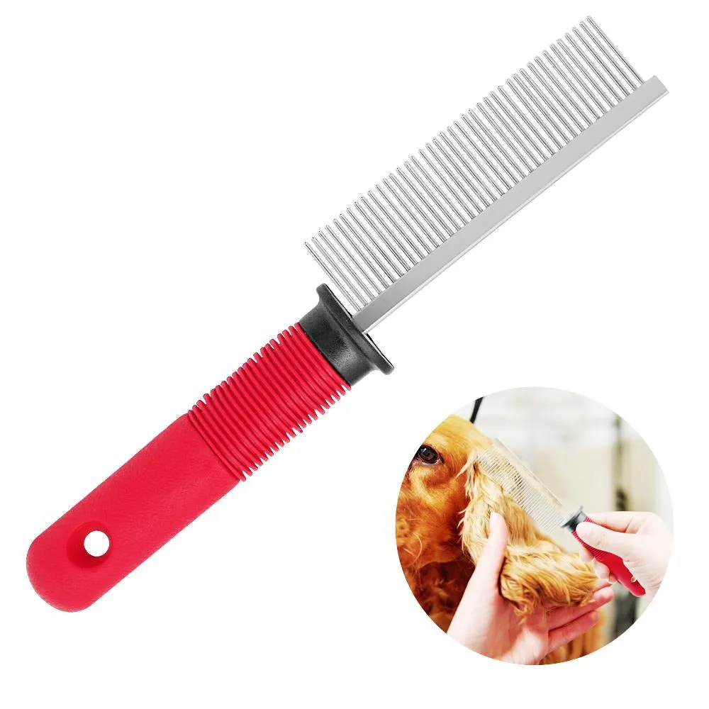 Pet Hair Grooming Brush Nail Clipper Tool Kit