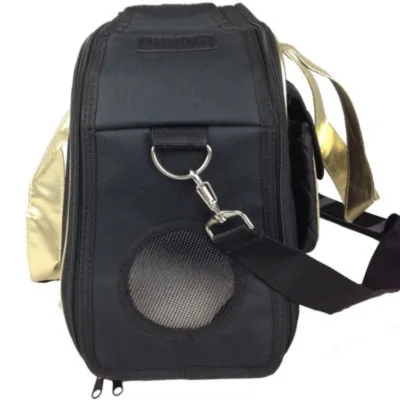 PET LIFE®, Mystique Fashion Pet Carrier  [Airline Approved/Tote/Shoulder Strap]