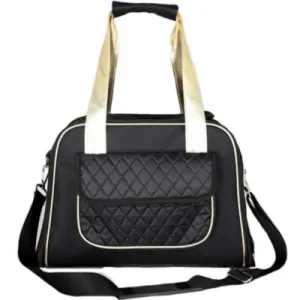 PET LIFE®, Mystique Fashion Pet Carrier  [Airline Approved/Tote/Shoulder Strap]