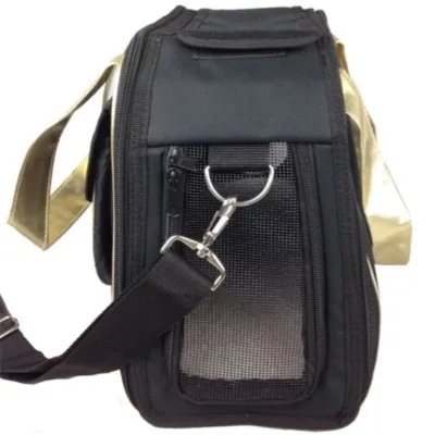 PET LIFE®, Mystique Fashion Pet Carrier  [Airline Approved/Tote/Shoulder Strap]