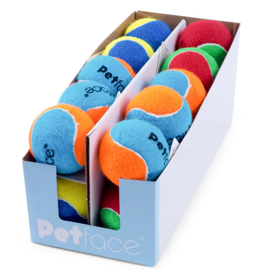 Petface Squeaky Tennis Ball - Single Ball
