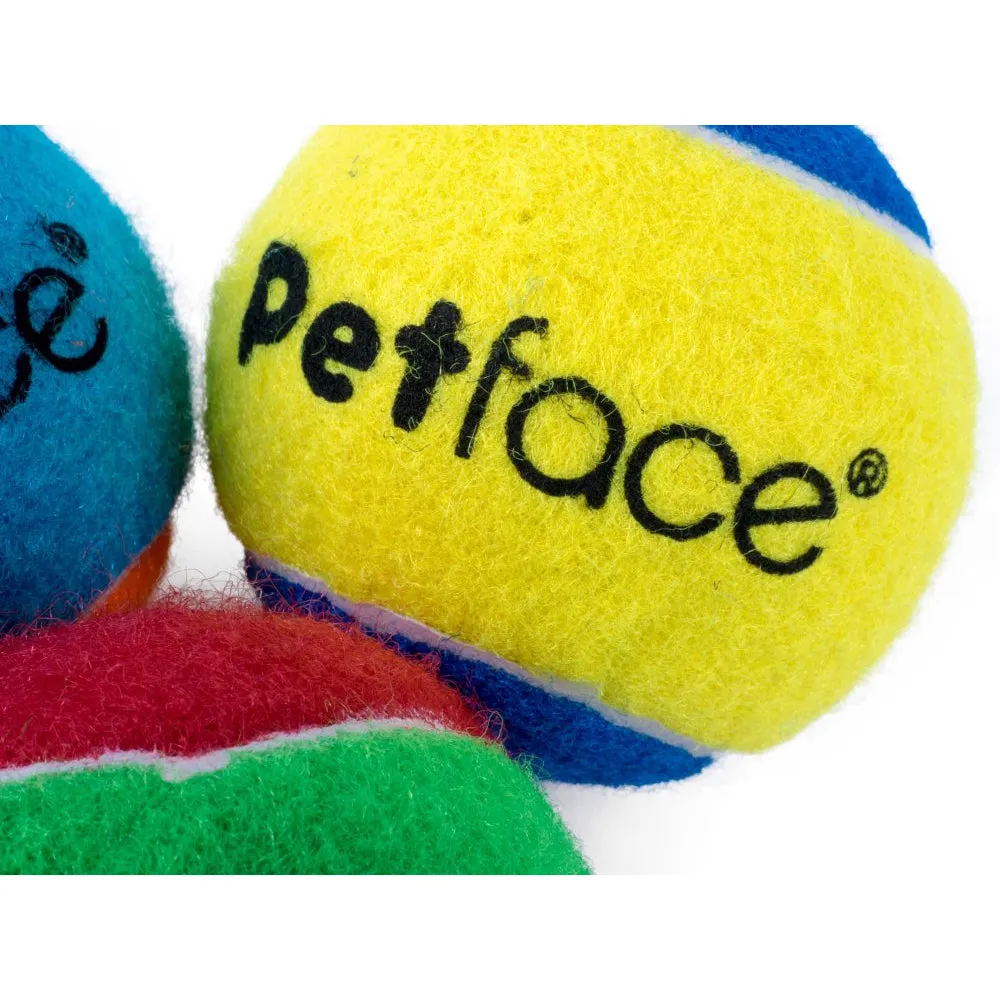 Petface Squeaky Tennis Ball - Single Ball