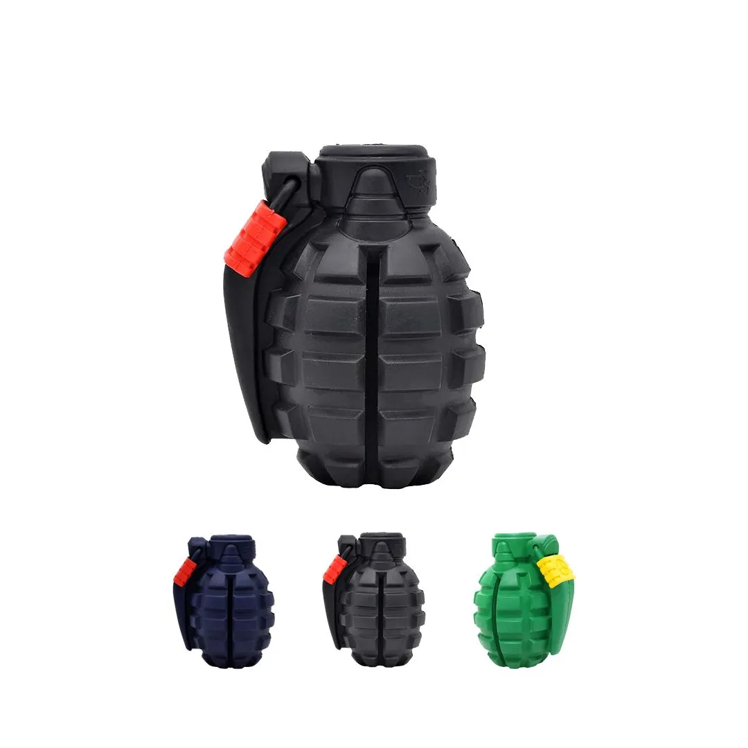 Petopia Tough Hand Grenade Rubber Dog Toy^^^