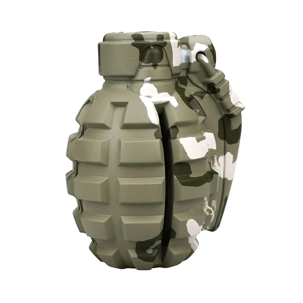 Petopia Tough Hand Grenade Rubber Dog Toy^^^