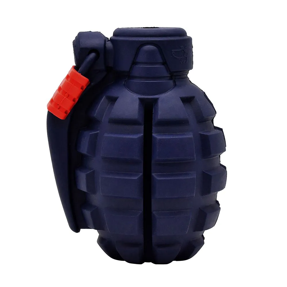 Petopia Tough Hand Grenade Rubber Dog Toy^^^
