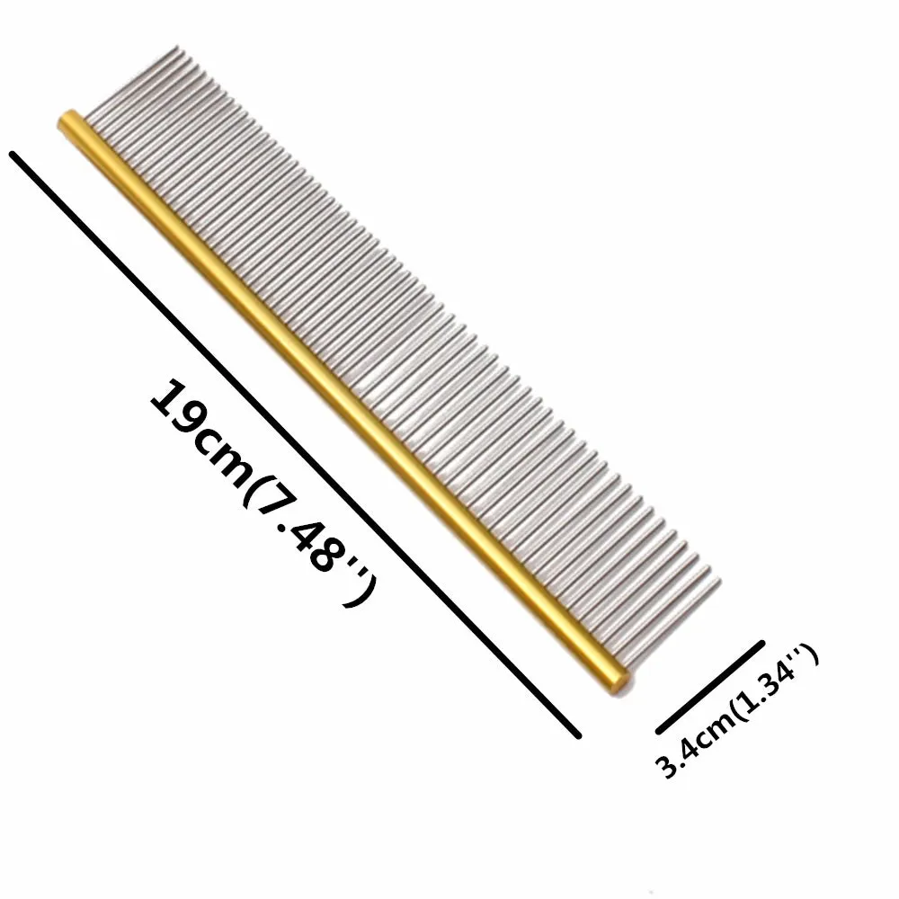Professional Pet Grooming Comb for Dogs and Cats