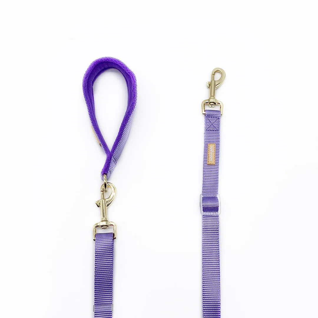 Rainbow Woven Double Ended Dog Leash