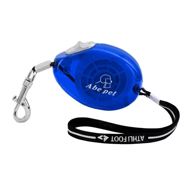 Retractable Nylon Automatic Extending Walking Lead Small Pets Leash