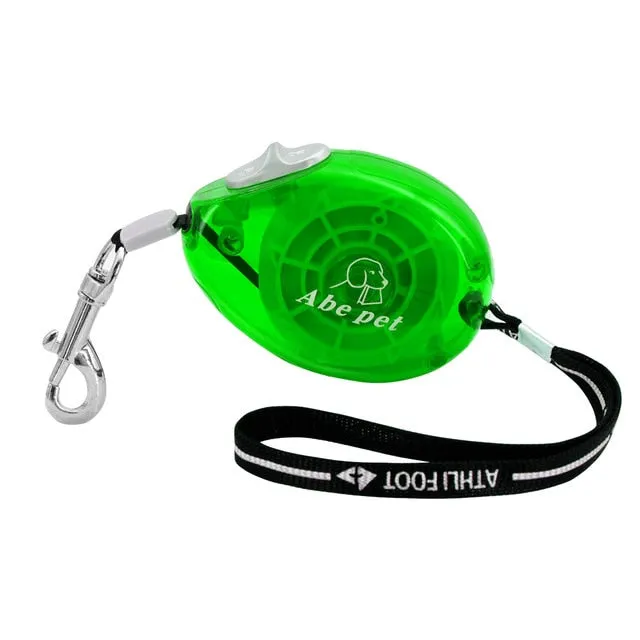 Retractable Nylon Automatic Extending Walking Lead Small Pets Leash