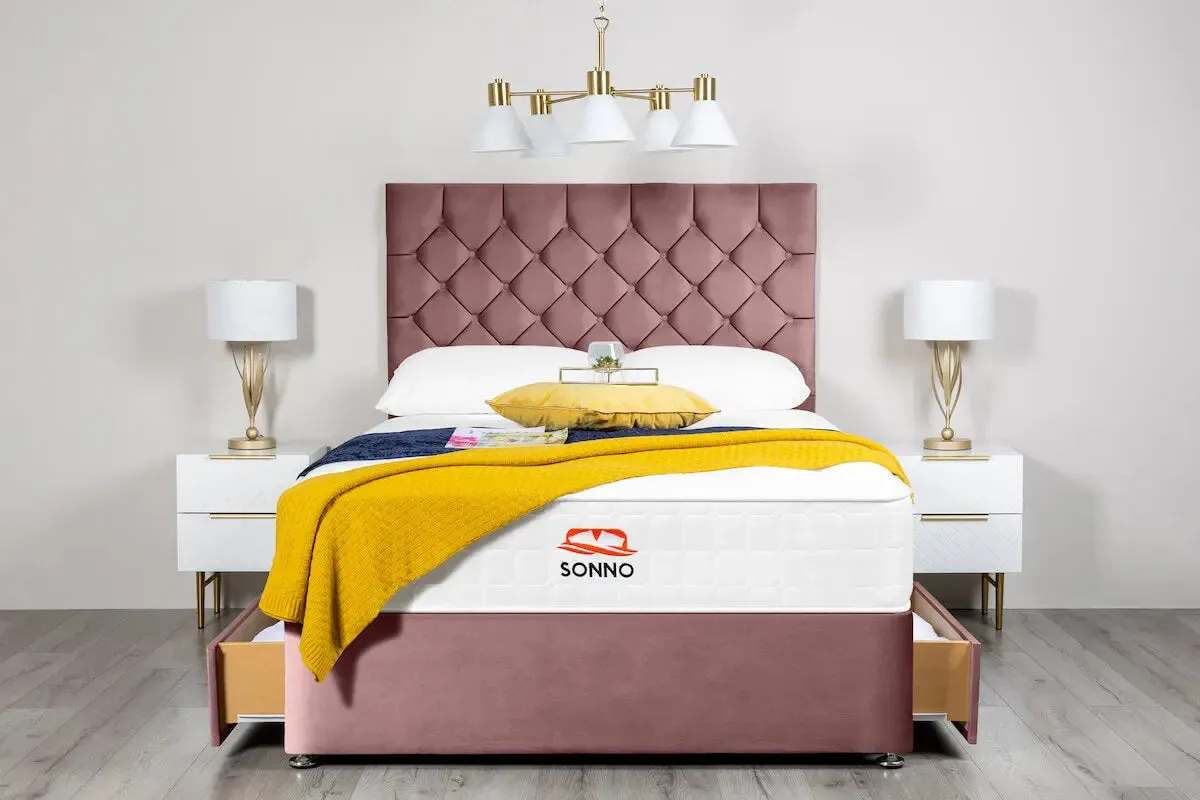 Seville Chesterfield Divan Bed