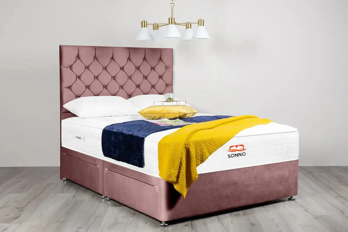 Seville Chesterfield Divan Bed
