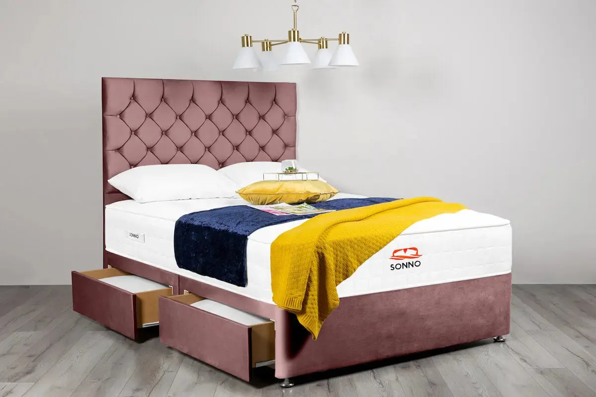 Seville Chesterfield Divan Bed