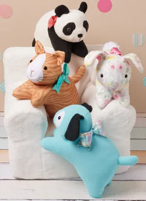Simplicity Sewing Pattern 3023 Plush Pets by Elaine Heigl Designs