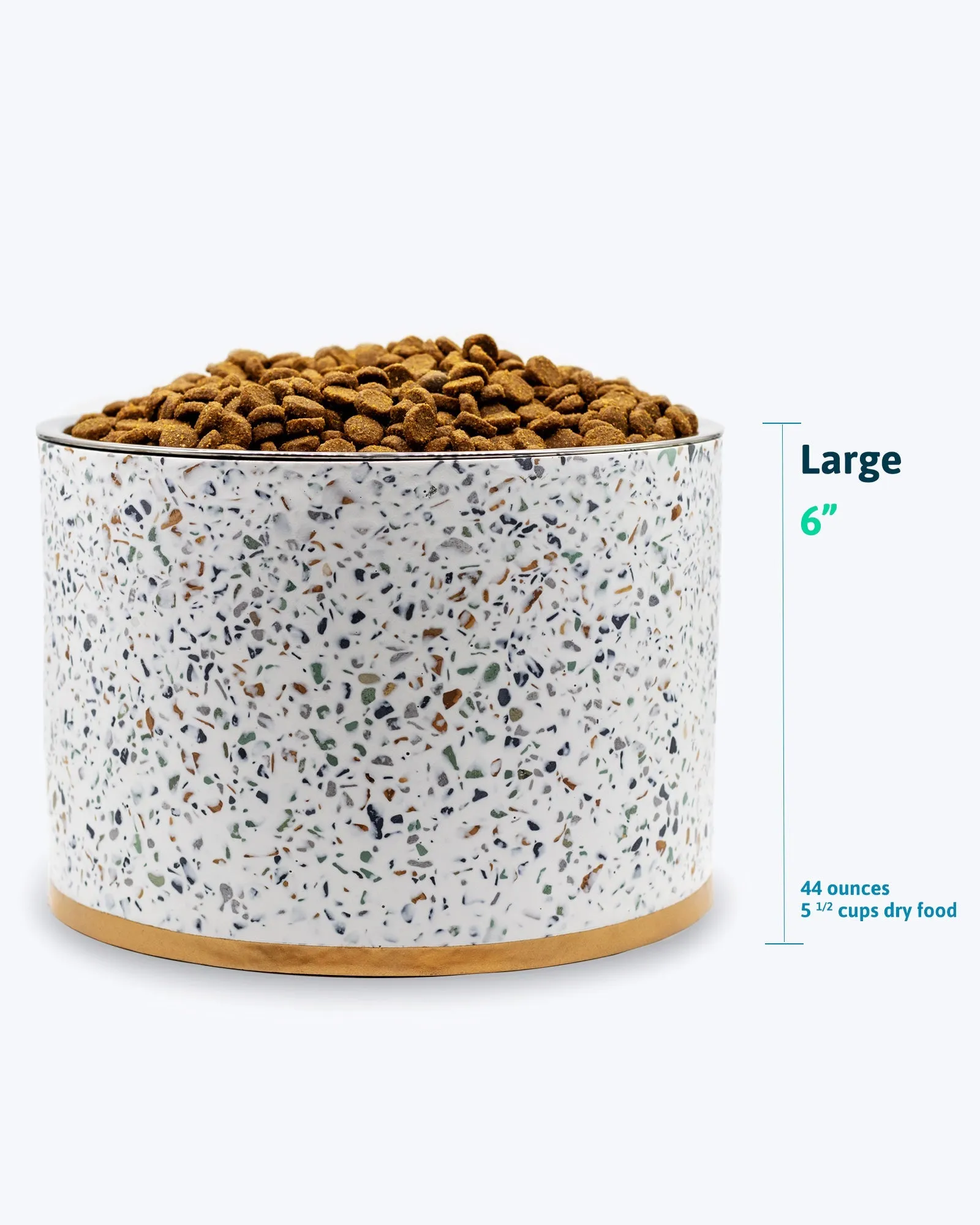 Terrazzo Elevated Dog Bowl (OPEN BOX)