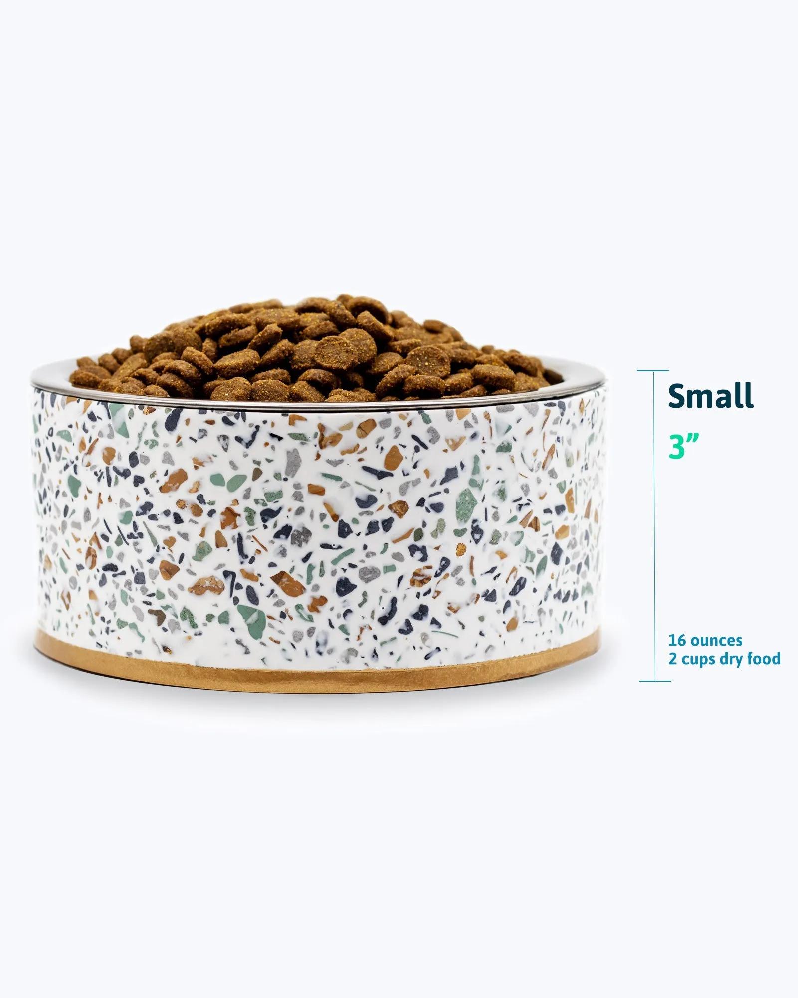 Terrazzo Elevated Dog Bowl (OPEN BOX)