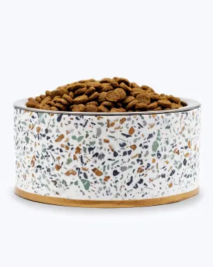 Terrazzo Elevated Dog Bowl (OPEN BOX)