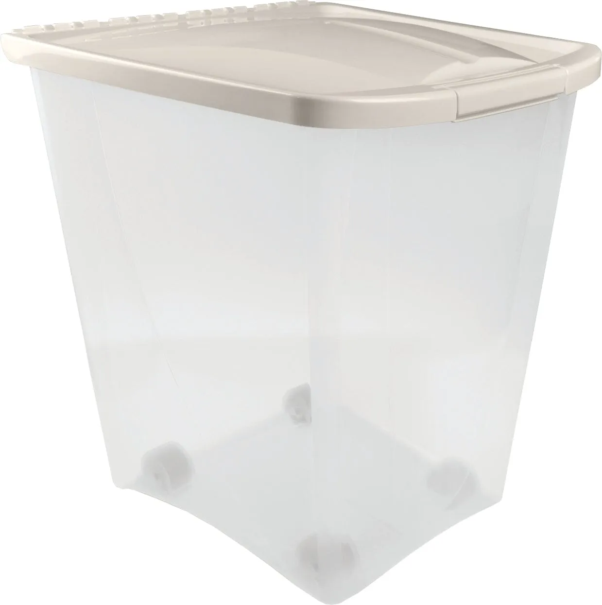 Van Ness Pet Food Container Pet Food Storage with Wheels - 50 Lbs