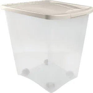 Van Ness Pet Food Container Pet Food Storage with Wheels - 50 Lbs